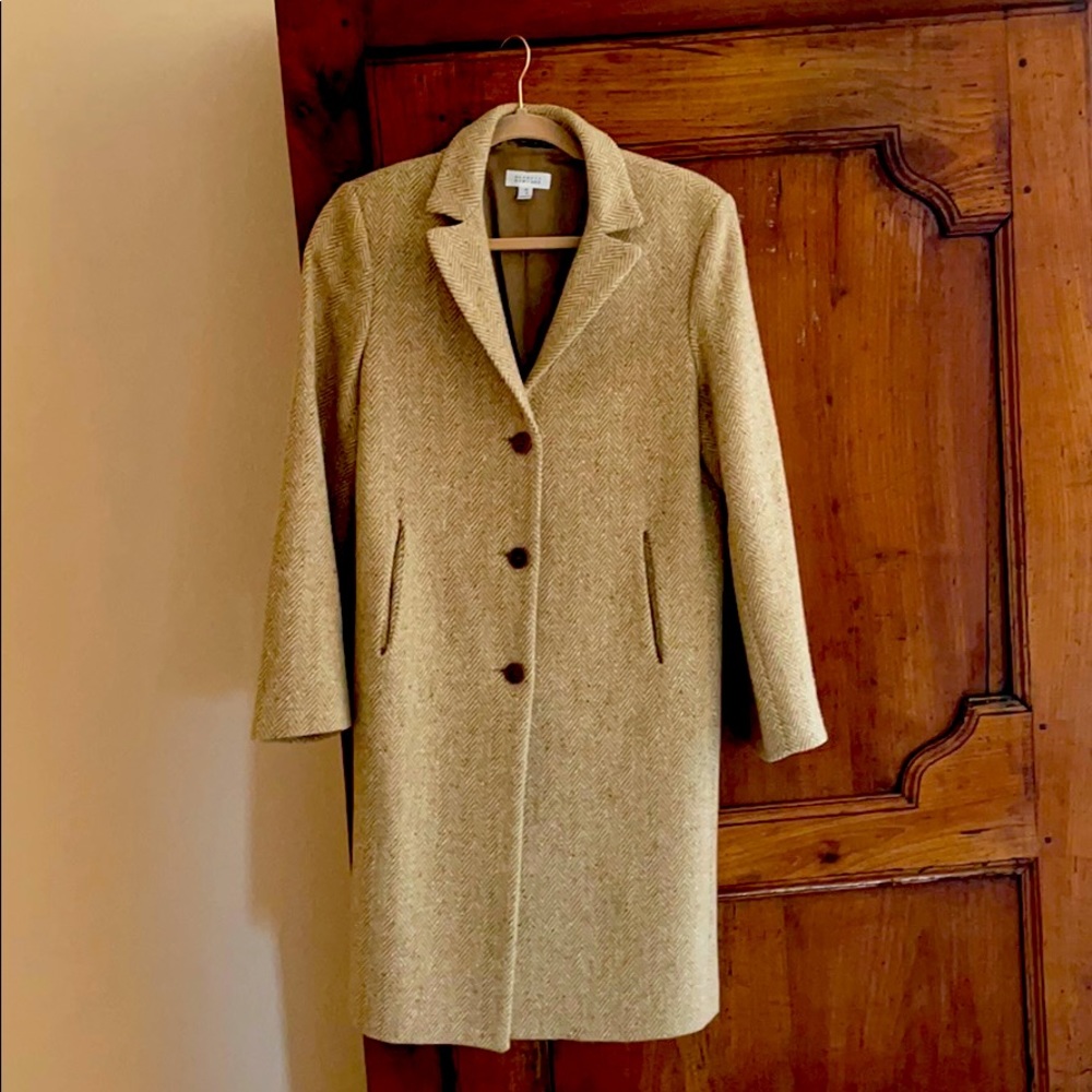 Barneys New York Wool Coat Made in Italy